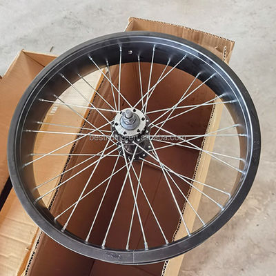 20*4.0 Conjunto de rodas de alumínio de parede dupla para bicicletas elétricas