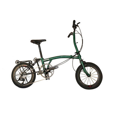16 polegadas Crius bicicleta dobrável 349 V freio 8 velocidades 9 velocidades Cromo-molibdênio Estrutura de aço