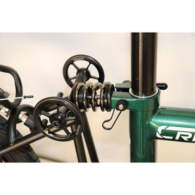 16 polegadas Crius bicicleta dobrável 349 V freio 8 velocidades 9 velocidades Cromo-molibdênio Estrutura de aço