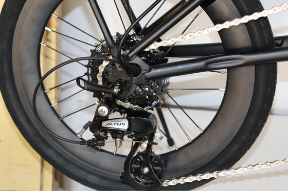 16 polegadas Crius bicicleta dobrável 349 V freio 8 velocidades 9 velocidades Cromo-molibdênio Estrutura de aço