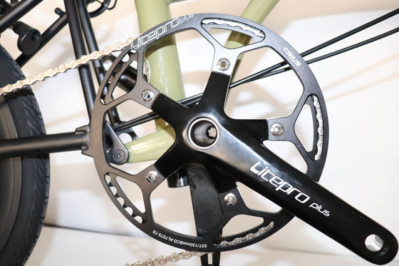 16 polegadas Crius bicicleta dobrável 349 V freio 8 velocidades 9 velocidades Cromo-molibdênio Estrutura de aço