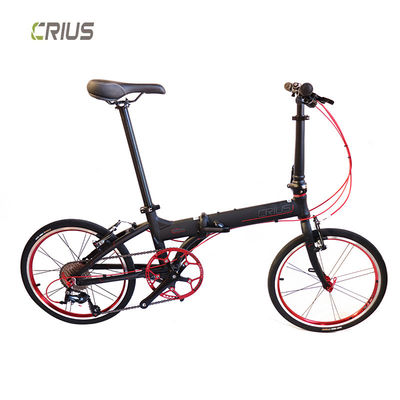 Bicicleta dobrável de corrida leve de 20 polegadas 9 velocidades Master V com garfo de liga de alumínio