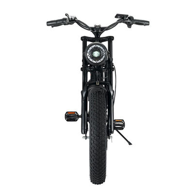 Potente 750W V8 Motor 20 polegadas Fat pneu bicicleta de montanha elétrica com 48V 15ah bateria