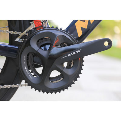 Novamente concebido 700C * 25 22 velocidade de carbono Quadro curva manobra de bicicleta de estrada com suspensão de garfo