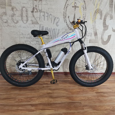 Feito de 26 polegadas de eletricidade de pneus gordos bicicleta com 48v 500w motor de bateria de lítio alimentado