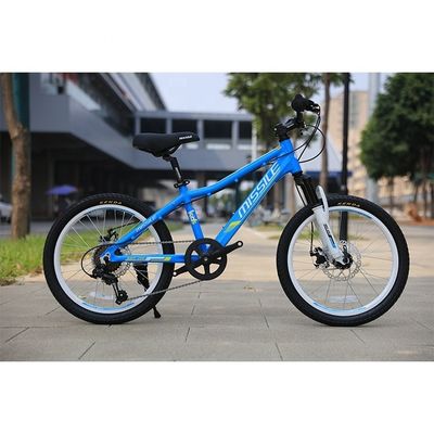 Bicicleta de montanha dobrável de 20 polegadas para crianças Forquilha de aço e exploração ao ar livre