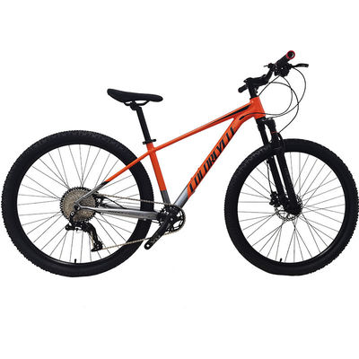 Caixa de liga de 29 polegadas de bicicleta de montanha com freio de disco hidráulico e estrutura de liga de alumínio