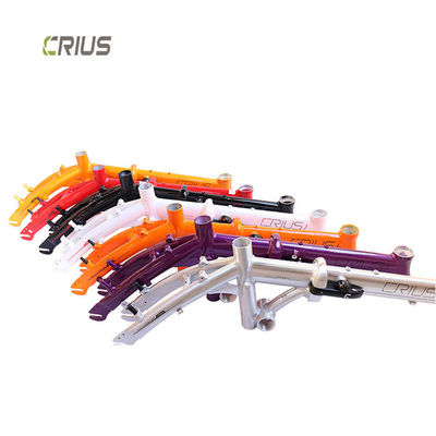 Full Shockproof Frame Crius 14 polegadas Smart Lightweight Alloy Folding Bikes para adultos