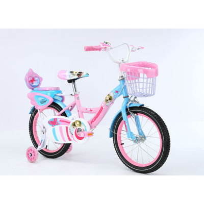 Bicicleta infantil com material de estrutura de aço e embalagem em caixa de cartão