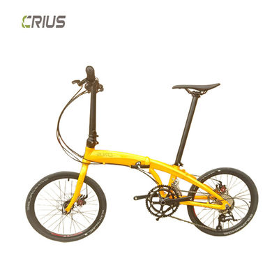 Roda dianteira e traseira V freio 20 polegadas Mini bicicleta dobrável com SMN 3500 traseiro desdrainador