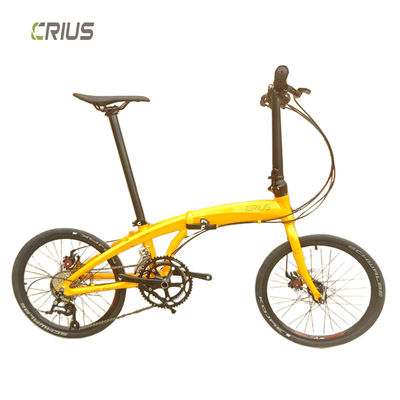 Roda dianteira e traseira V freio 20 polegadas Mini bicicleta dobrável com SMN 3500 traseiro desdrainador