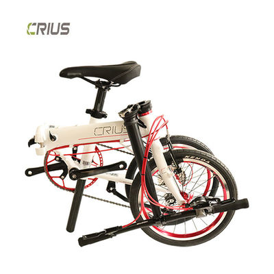 Bicicleta dobrável de 16 polegadas com descolador traseiro R9 e cassete Xunjie 9s 11-28T