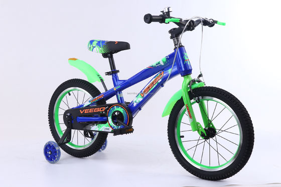 Pedal comum crianças bicicleta para 3-8 anos crianças 12 14 16 polegadas sem suspensão de garfo