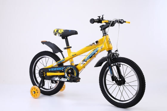 Pedal comum crianças bicicleta para 3-8 anos crianças 12 14 16 polegadas sem suspensão de garfo