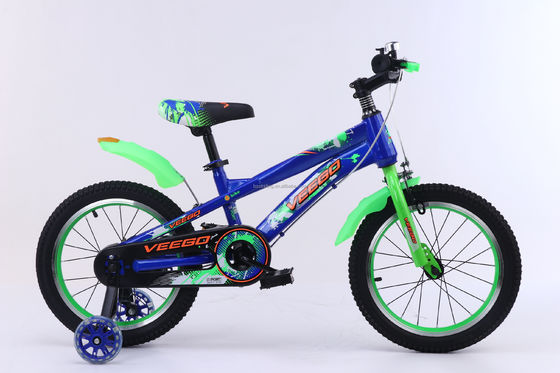Pedal comum crianças bicicleta para 3-8 anos crianças 12 14 16 polegadas sem suspensão de garfo