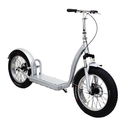 Experimente o último passeio com o nosso scooter de suspensão dianteira e traseira