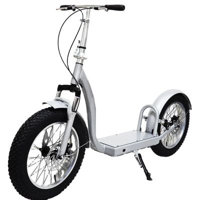 Experimente o último passeio com o nosso scooter de suspensão dianteira e traseira