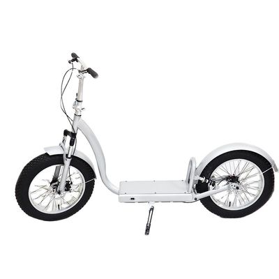 Experimente o último passeio com o nosso scooter de suspensão dianteira e traseira