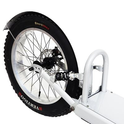 Experimente o último passeio com o nosso scooter de suspensão dianteira e traseira
