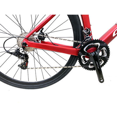 OEM Frame de fibra de carbono 700C Road Bike com 2x11 Speed Gear e suspensão de garfo
