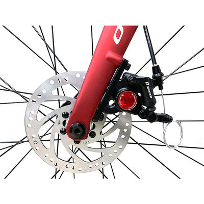OEM Frame de fibra de carbono 700C Road Bike com 2x11 Speed Gear e suspensão de garfo