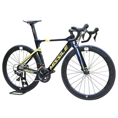 Bicicleta de estrada de fibra de carbono para homens com material de borda 430/470/500/530 e quadro de fibra de carbono