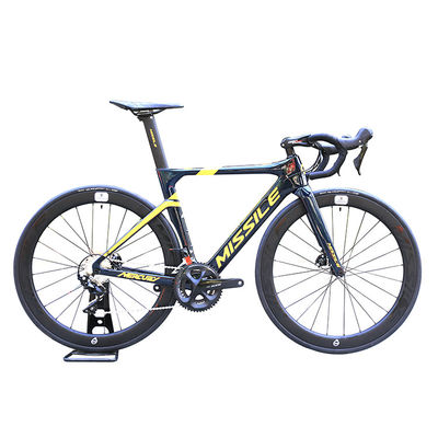 Bicicleta de estrada de fibra de carbono para homens com material de borda 430/470/500/530 e quadro de fibra de carbono