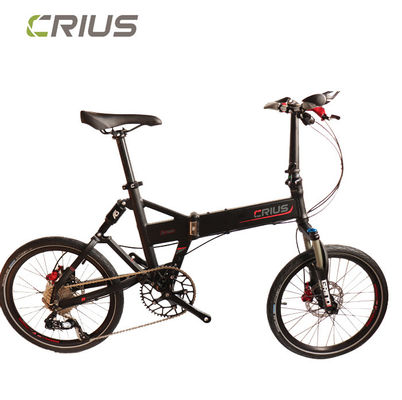Bicicleta dobrável de 20 polegadas com 9 velocidades e uma bicicleta leve de melhor desempenho.