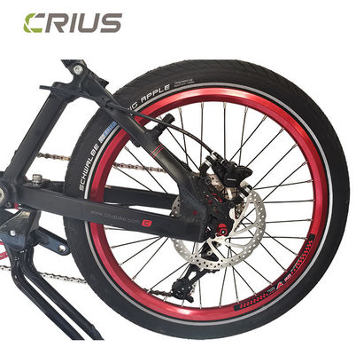 Bicicleta dobrável de 20 polegadas com 9 velocidades e uma bicicleta leve de melhor desempenho.
