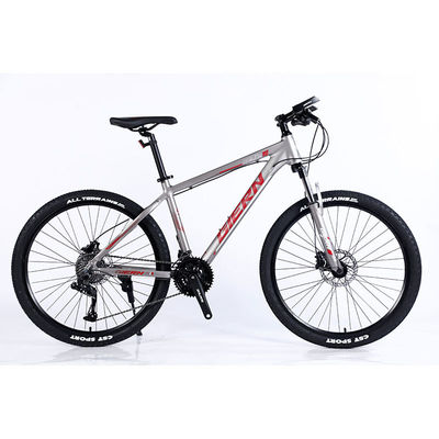 30 Speed Al Cassette Hub Mountain Bike com garfo de aço de 26/27.5/29 polegadas