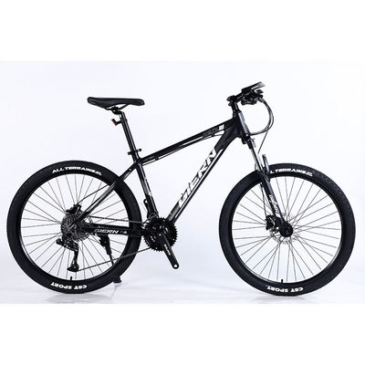 30 Speed Al Cassette Hub Mountain Bike com garfo de aço de 26/27.5/29 polegadas