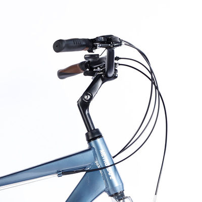 700c Homens Urban City Bike com 24 velocidades e Al Crown Sus Fork