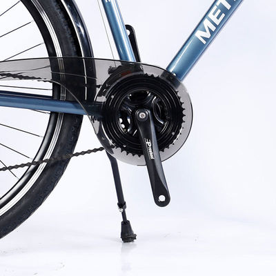 700c Homens Urban City Bike com 24 velocidades e Al Crown Sus Fork