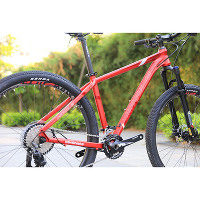 Dimensões personalizadas de bicicleta de exercício 29 polegadas de bicicleta de montanha com 22 engrenagens de velocidade e soldas suaves