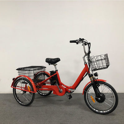 Freio a disco 26*4.0 KENDA pneu triciclo elétrico com ecrã LCD e design dobrável