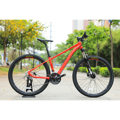 Bicicleta de montanha de carbono com garfo dianteiro de liga de magnésio