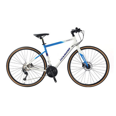 27 Velocidades Velocidade de Design Adulto 700 * 35C Flat Bar Road Bike com garfo de liga personalizável