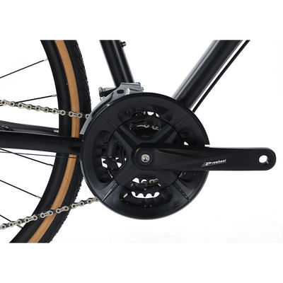 27 Velocidades Velocidade de Design Adulto 700 * 35C Flat Bar Road Bike com garfo de liga personalizável