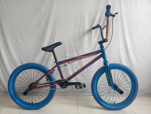 Bicicleta de aço de 20 polegadas BMX para crianças Freestyle Show Bicicleta de desempenho Bicicleta de rua