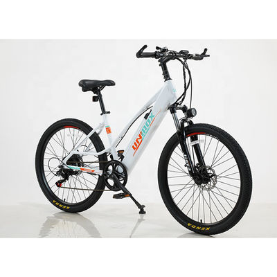 Bicicleta de montanha elétrica de bateria de lítio de 6 velocidades personalizada para aventuras fora de estrada