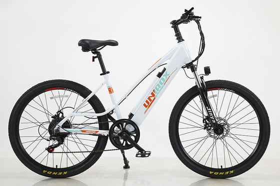 Bicicleta de montanha elétrica de bateria de lítio de 6 velocidades personalizada para aventuras fora de estrada