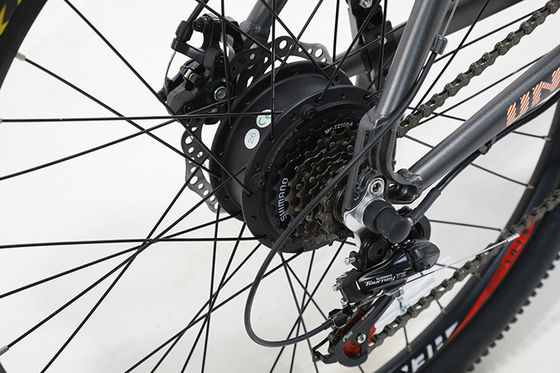 Bicicleta de montanha elétrica de bateria de lítio de 6 velocidades personalizada para aventuras fora de estrada