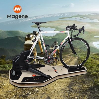 Atualize o treinamento de ciclismo com Tacx Flux Compatible Bike Trainer e Rocking Board