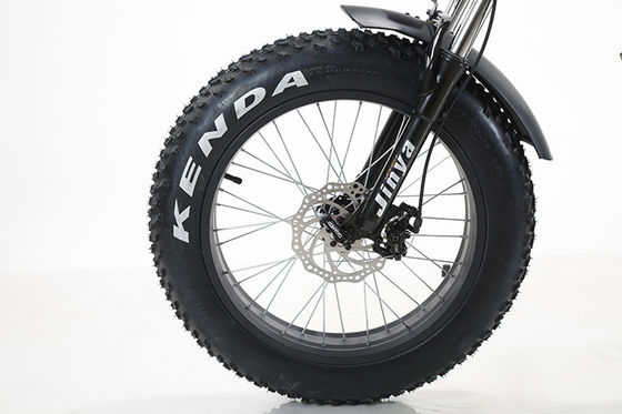 26" Tamanho da roda Balanço de exercício Posição de pneu de gordura Bicicleta elétrica Quadro de liga de alumínio