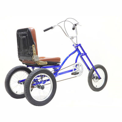 16 polegadas Trike 3 Wheel Tricycle Adult Cargo Bike com manobras de aço de alto carbono