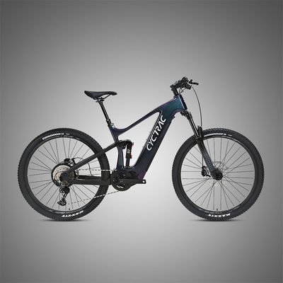 EM10 Cabos internos de fibra de carbono Midmotor Shox traseiro bicicleta auxiliar elétrica