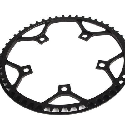 Ligação de 170 mm Crank 45T/47T/53T/56T/58T Crankset de bicicleta dobrável de velocidade única 130BCD