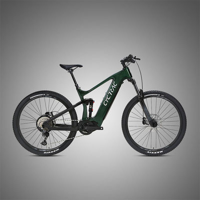EM10 Cabos internos de fibra de carbono Midmotor Shox traseiro bicicleta auxiliar elétrica