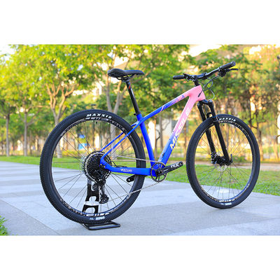 Bicicleta de montanha leve de 29 polegadas com garfo dianteiro de fibra de carbono e cadeia YBN S12S
