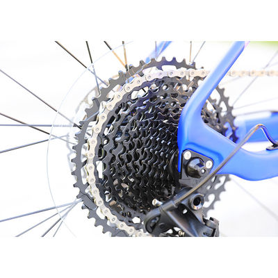Bicicleta de montanha leve de 29 polegadas com garfo dianteiro de fibra de carbono e cadeia YBN S12S